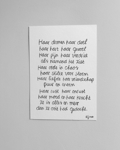 Ze is alles en meer