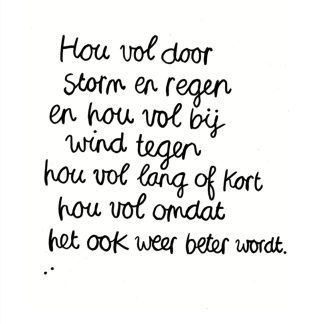 Hou vol