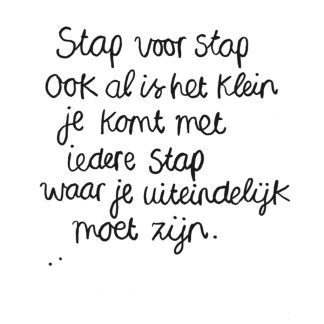 Stap voor stap